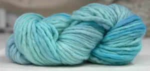 Fleece Artist Merino Flouf - Blue Turquoise