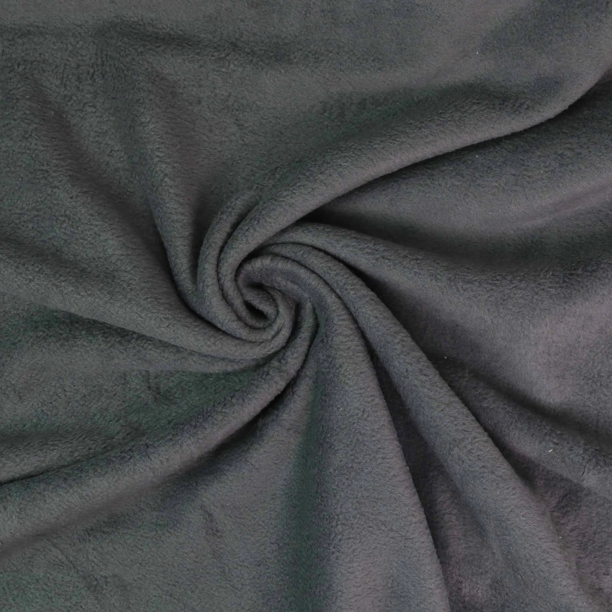 Fleece Fabric - Green, Black, Grey, Blue, Purple