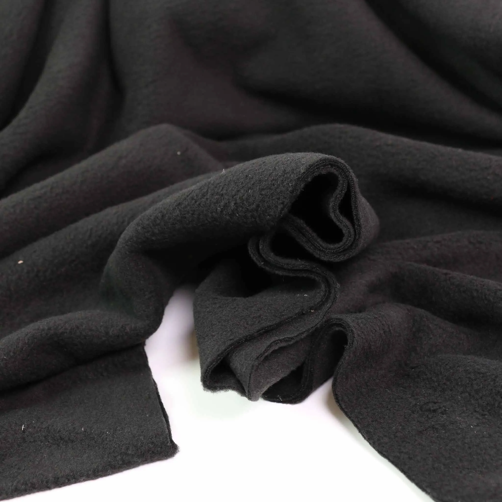 Fleece Fabric - Green, Black, Grey, Blue, Purple