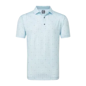 FootJoy The 19th Hole Lisle Polo - Mist