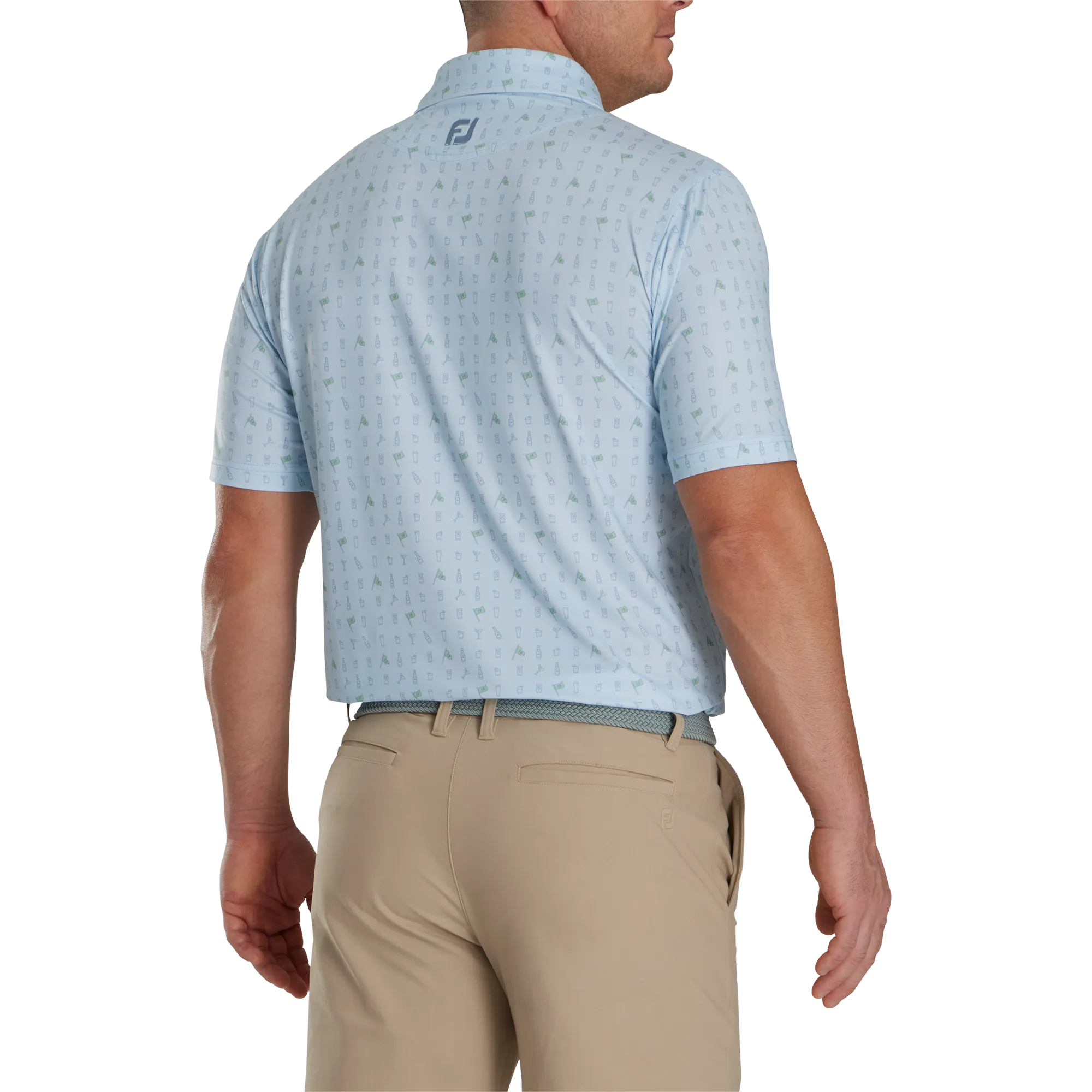 FootJoy The 19th Hole Lisle Polo - Mist