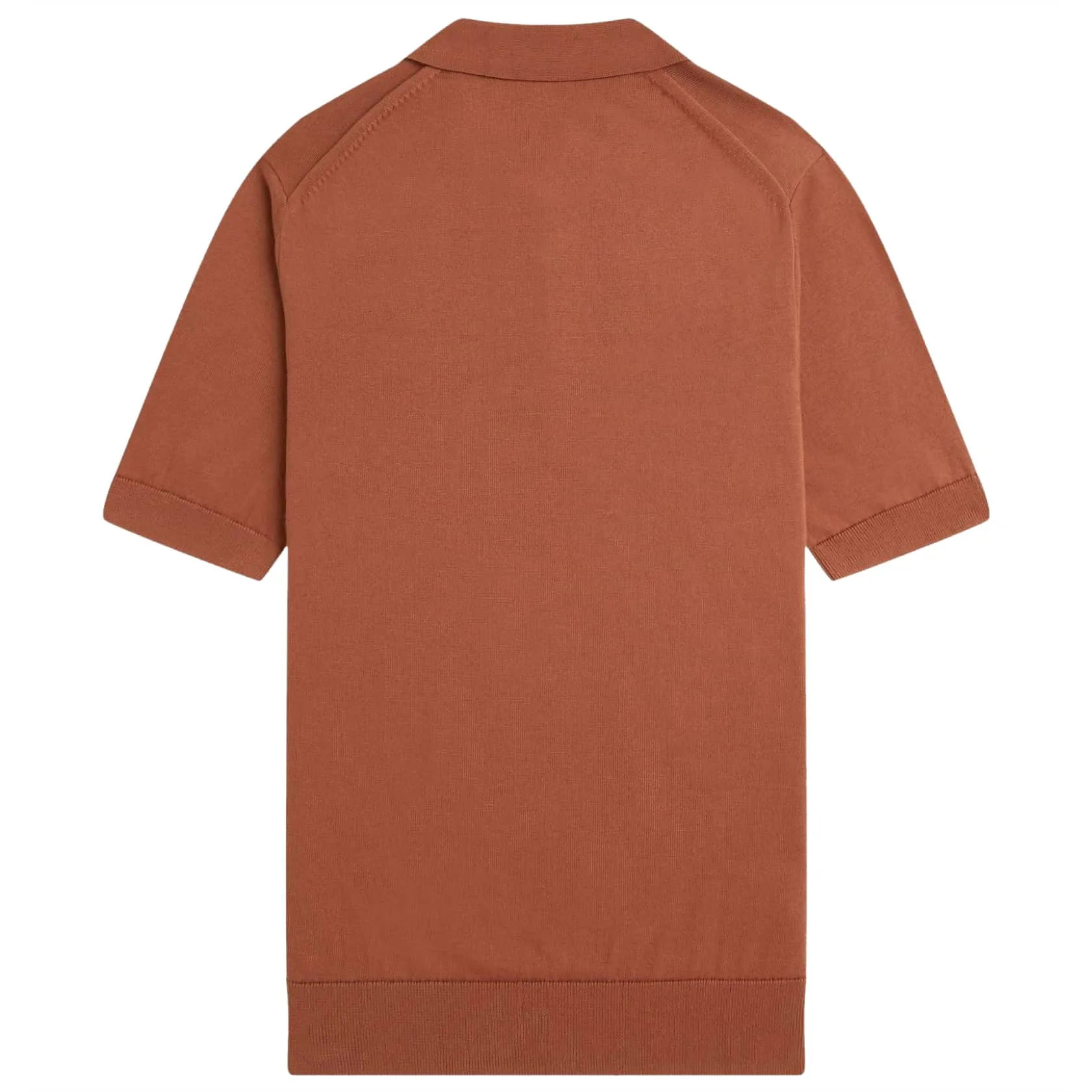 FRED PERRY COTTON KNITTED POLO SHIRT