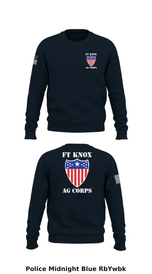 Ft Knox AG Corps Store 1 Core Men's Crewneck Performance Sweatshirt - RbYwbk