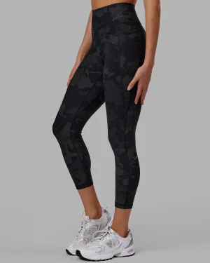 Fusion 7/8 Length Tights - Black-Camo