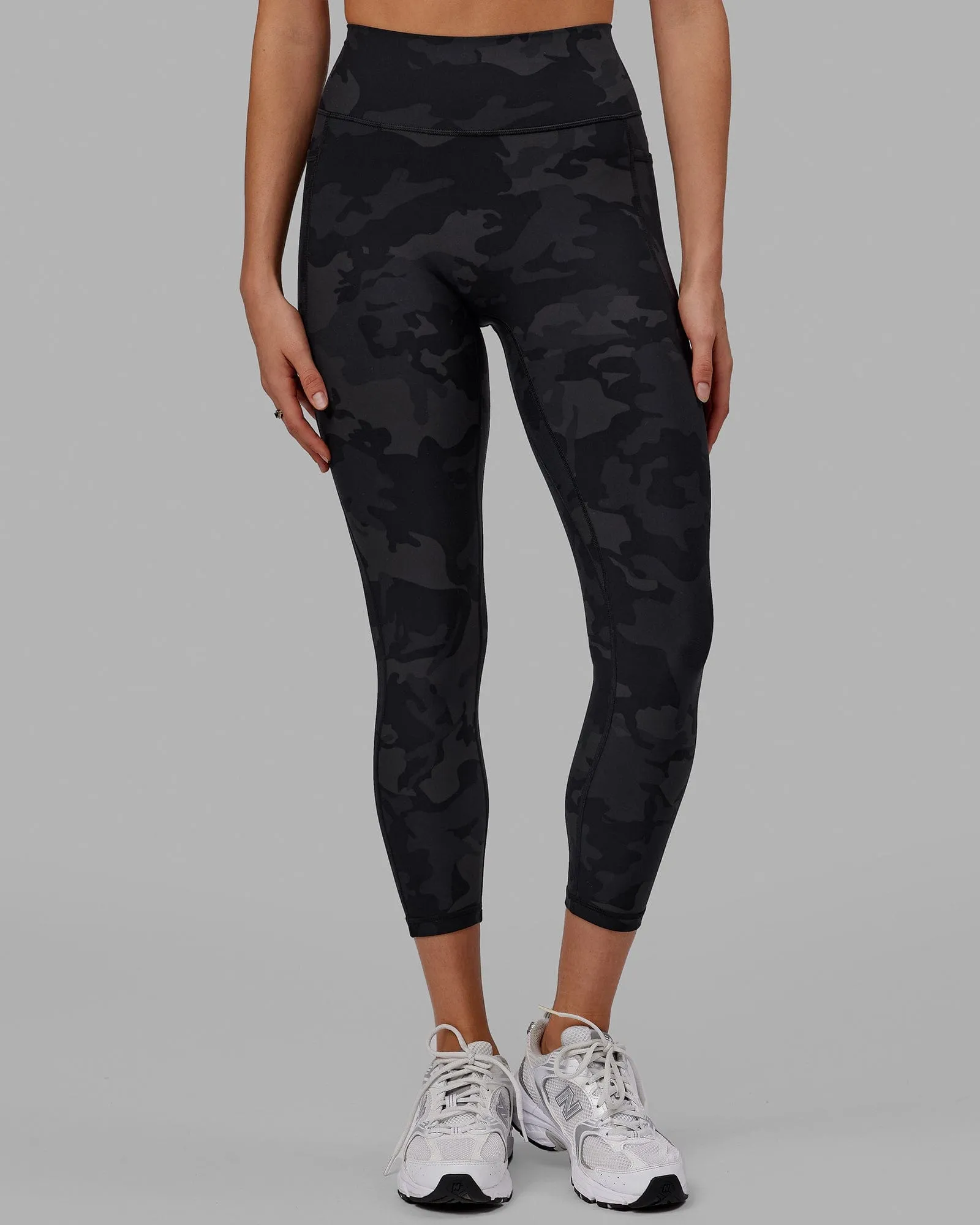 Fusion 7/8 Length Tights - Black-Camo