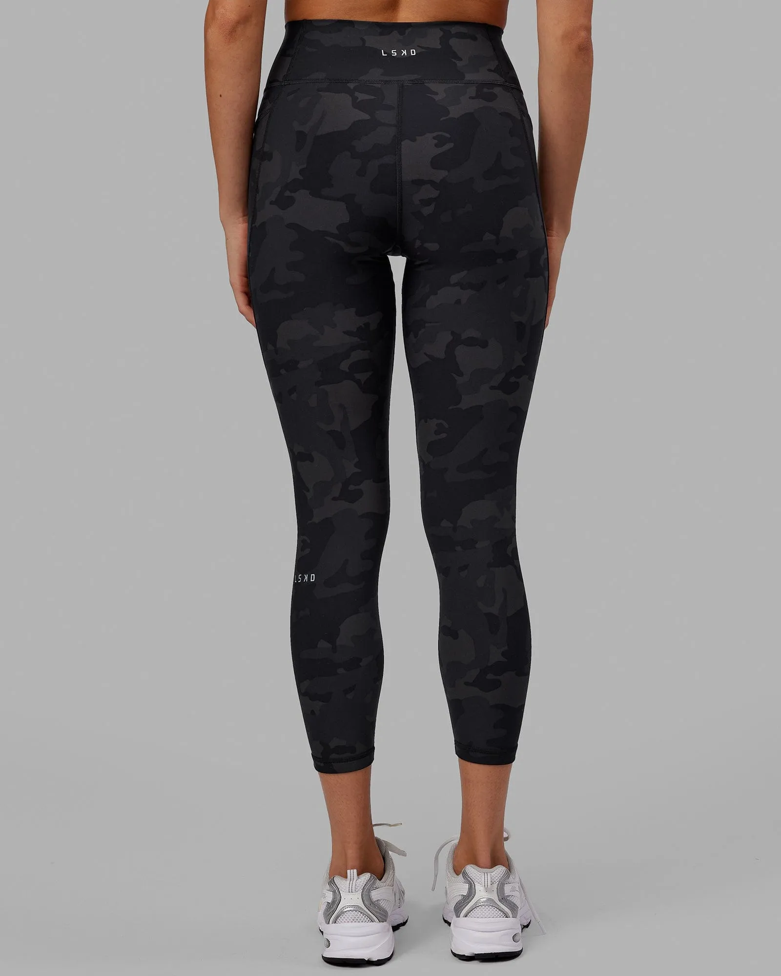Fusion 7/8 Length Tights - Black-Camo
