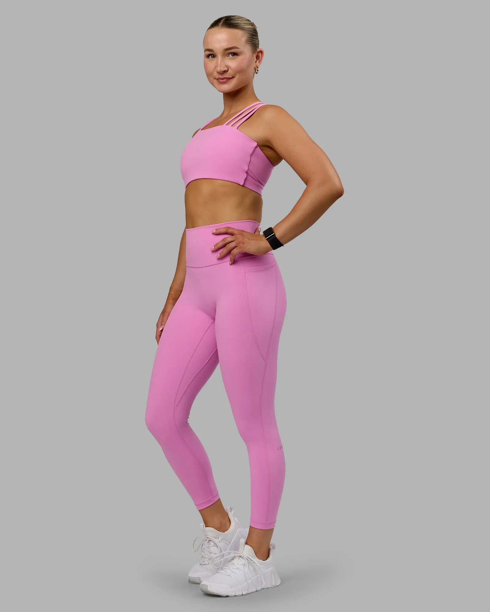 Fusion 7/8 Length Tights - Spark Pink