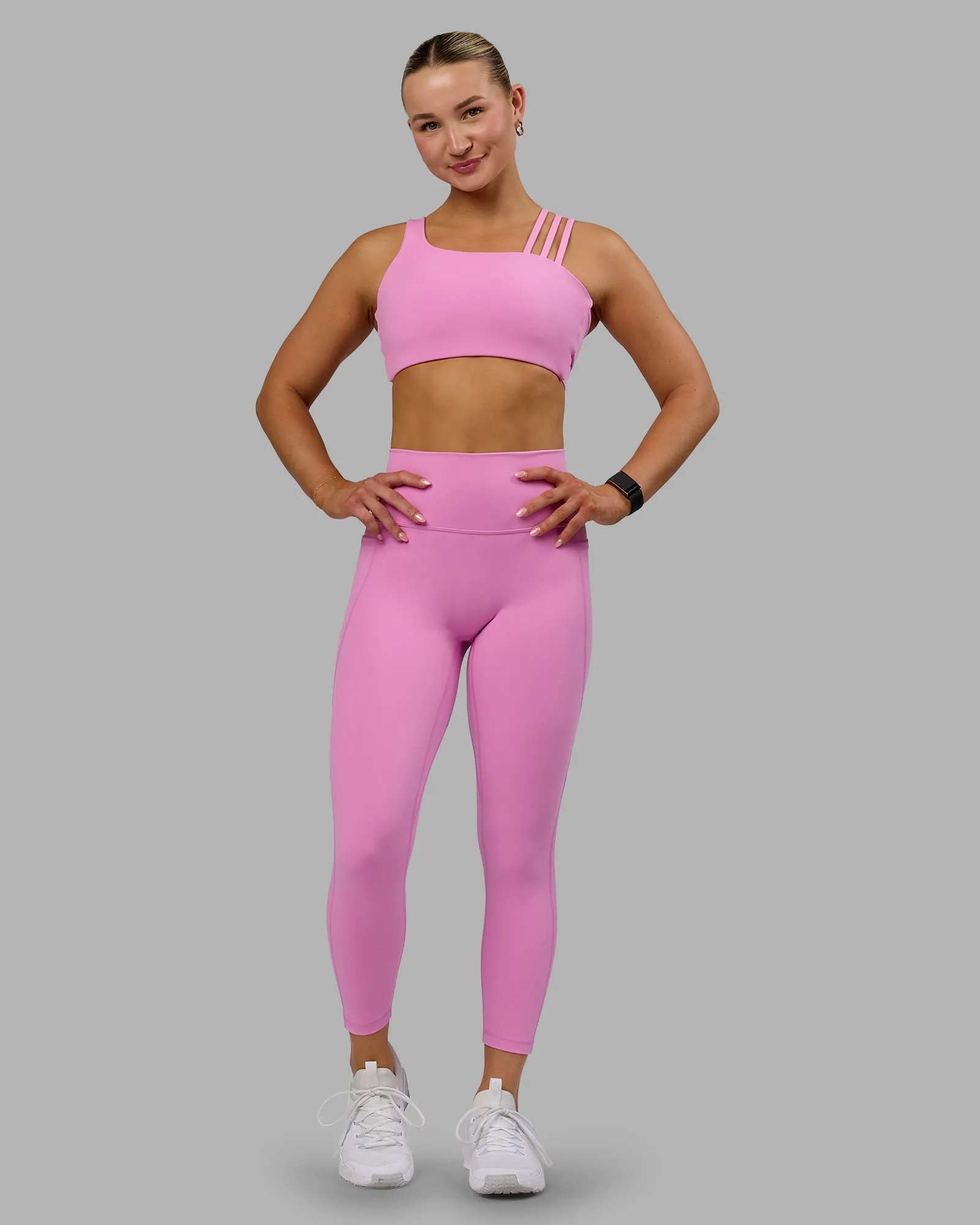 Fusion 7/8 Length Tights - Spark Pink
