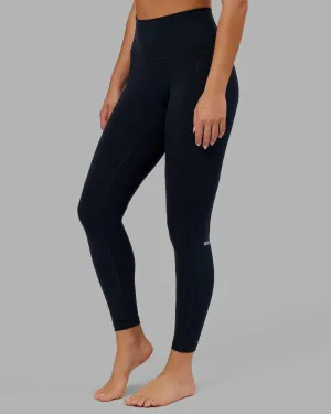 Fusion Full Length Tights with Pockets - Navy