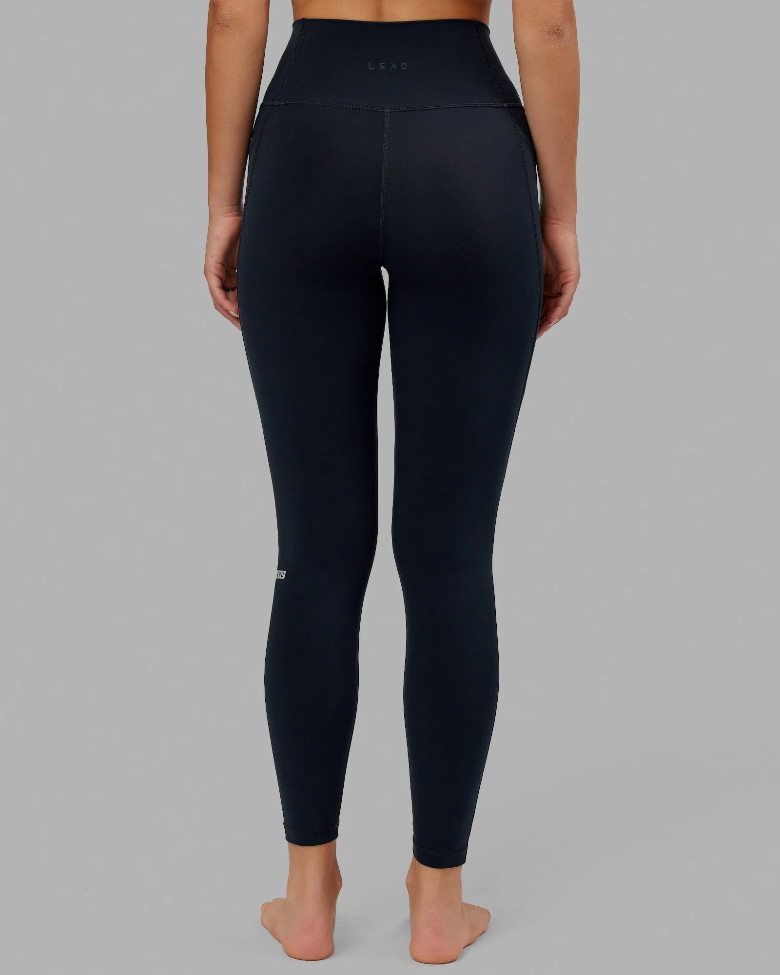Fusion Full Length Tights with Pockets - Navy