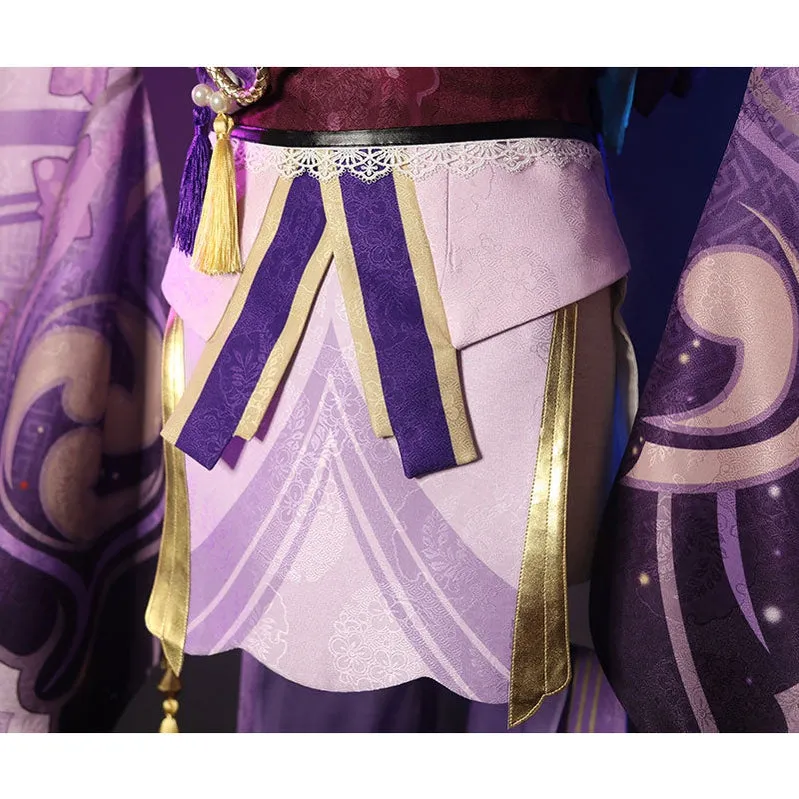 Game Genshin Impact Raiden Shogun Fullset Cosplay Costumes