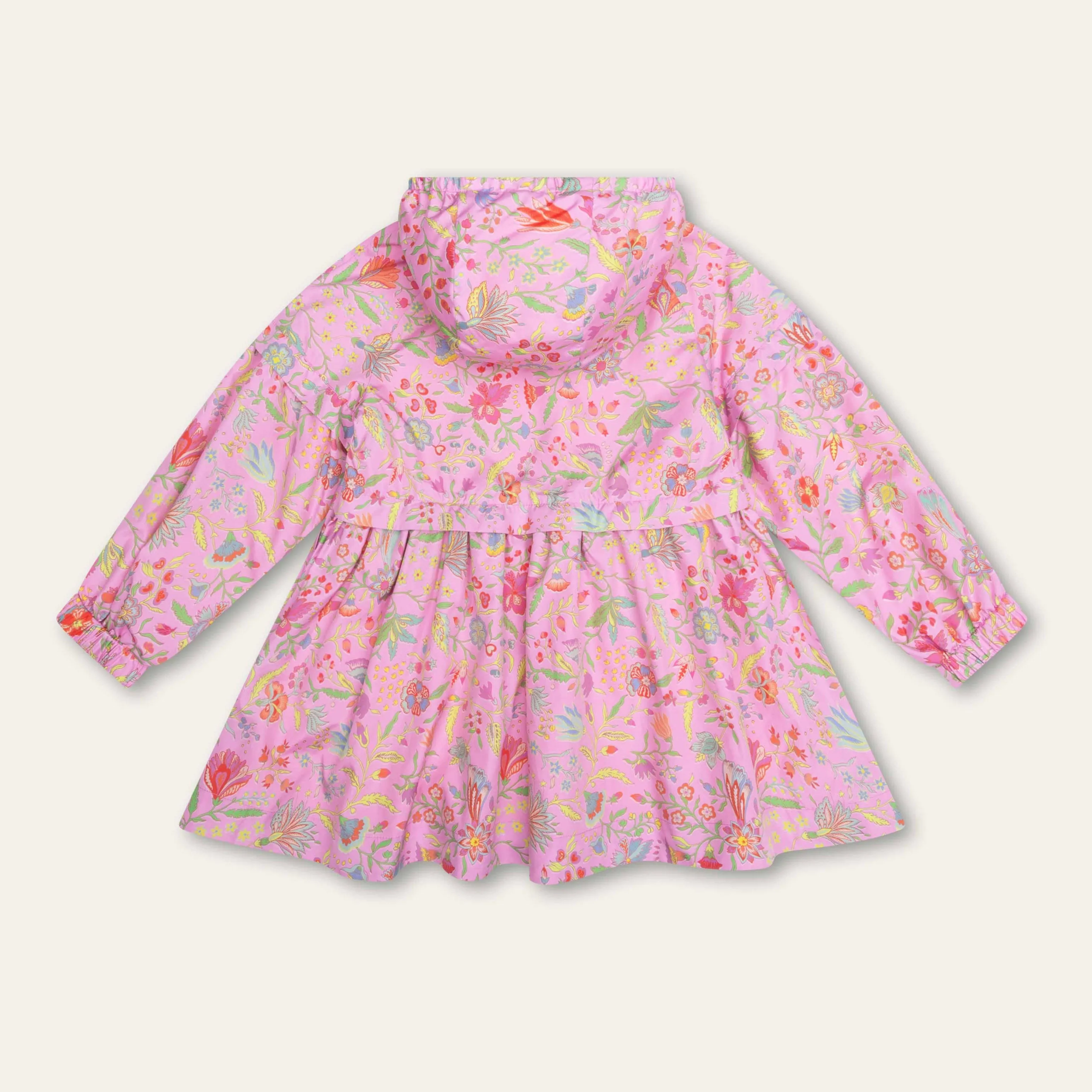 Girls Pink Cranberry Coat