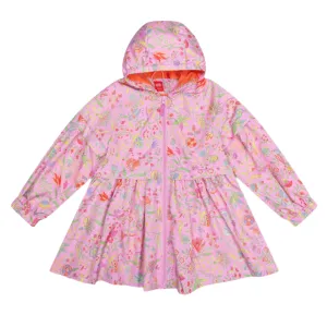 Girls Pink Cranberry Coat