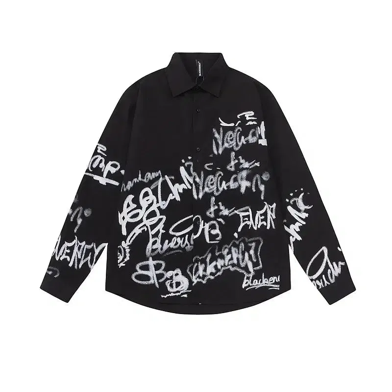 Graffiti Long Sleeve Shirt