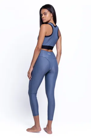 Grey Performance Set - Leggings and Bra