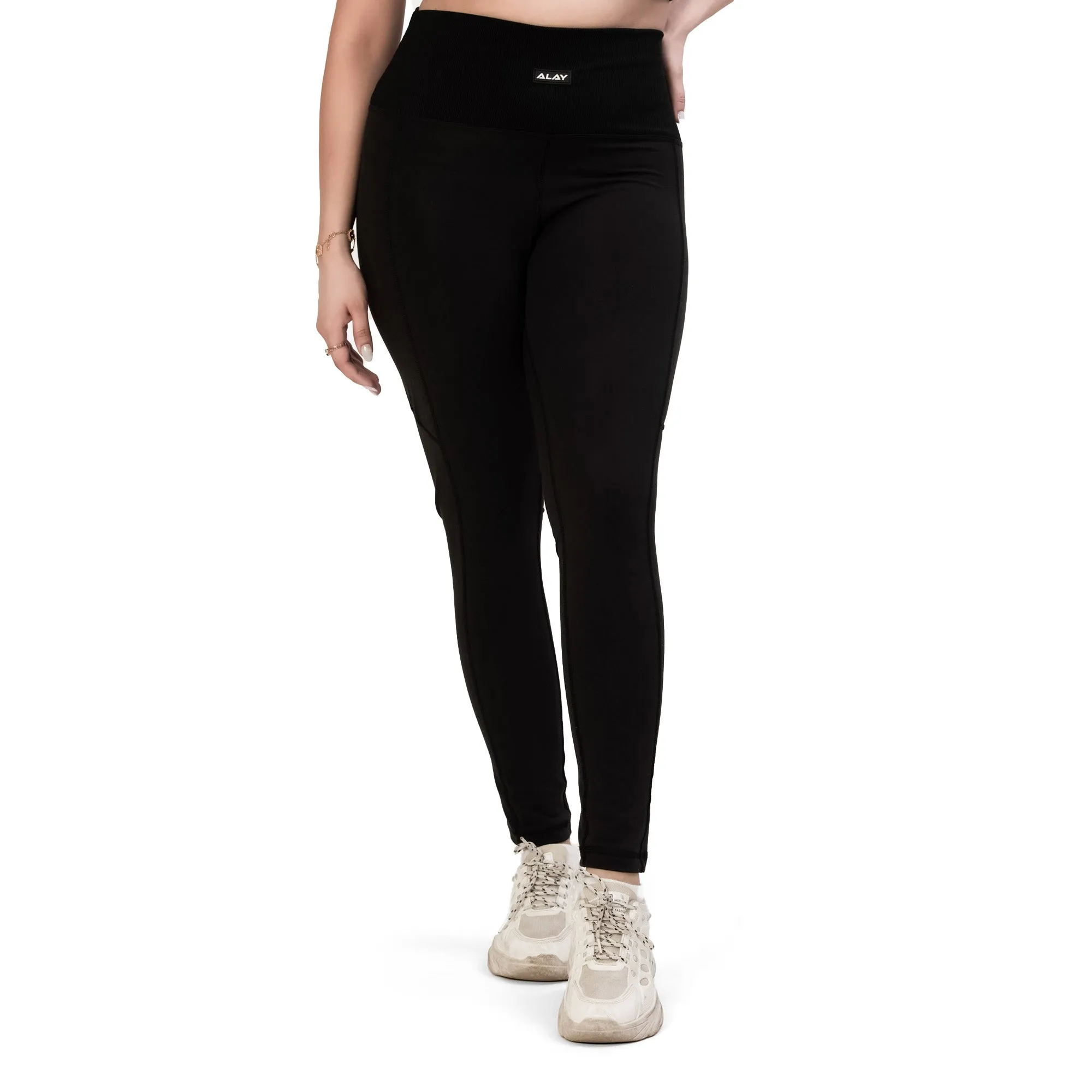 Grip Core Leggings - Black