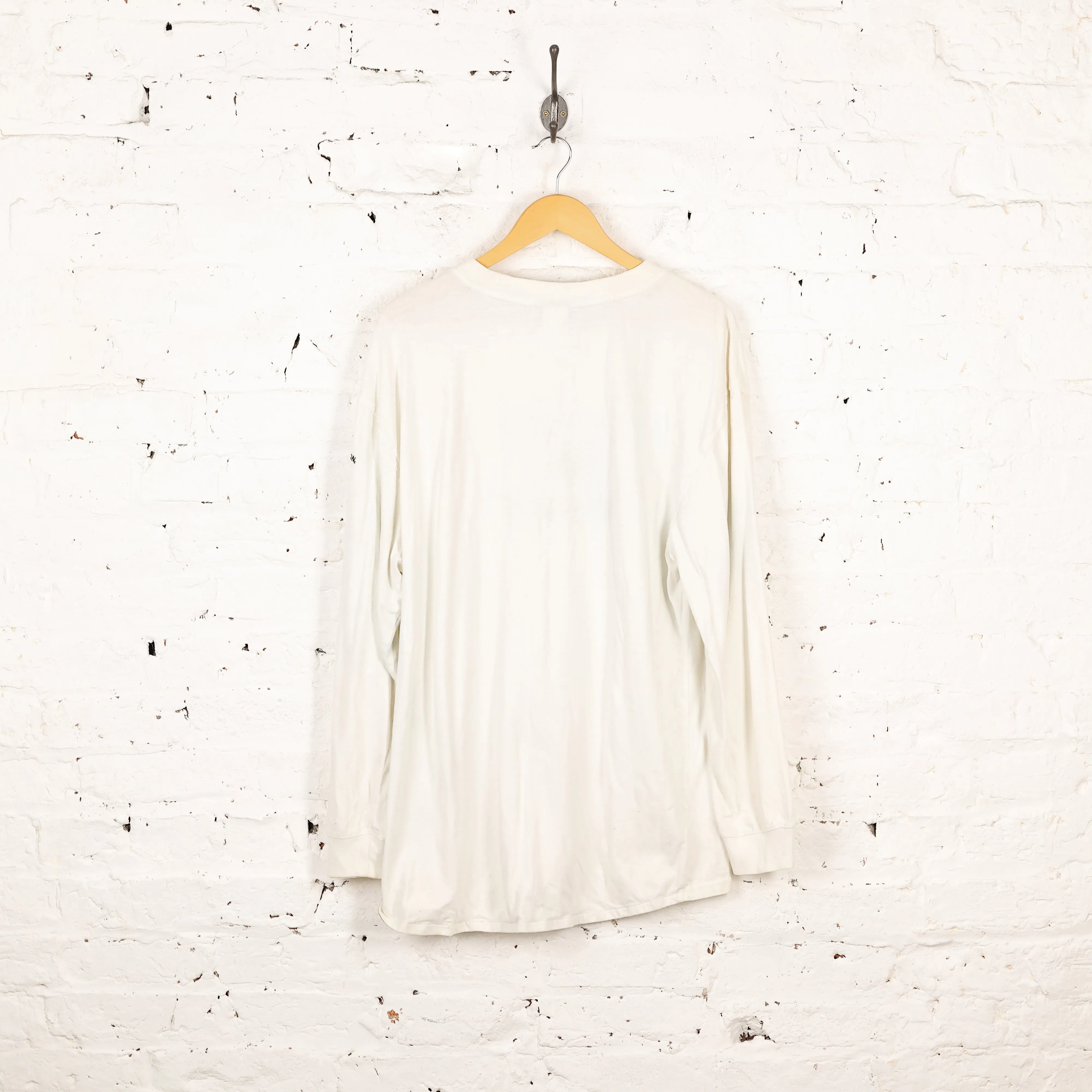 Harley Davidson Long Sleeve T Shirt - White - XL