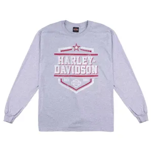 Harley-Davidson® Men's "Cowboys" Guildford H-D Long Sleeve Dealer T-Shirt