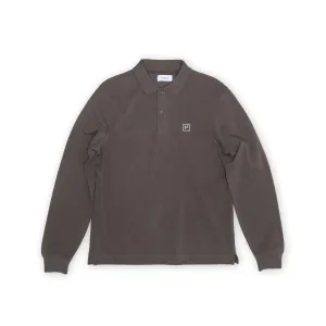 Haven Surf - Base Long Sleeve Polo Shirt - Anthracite