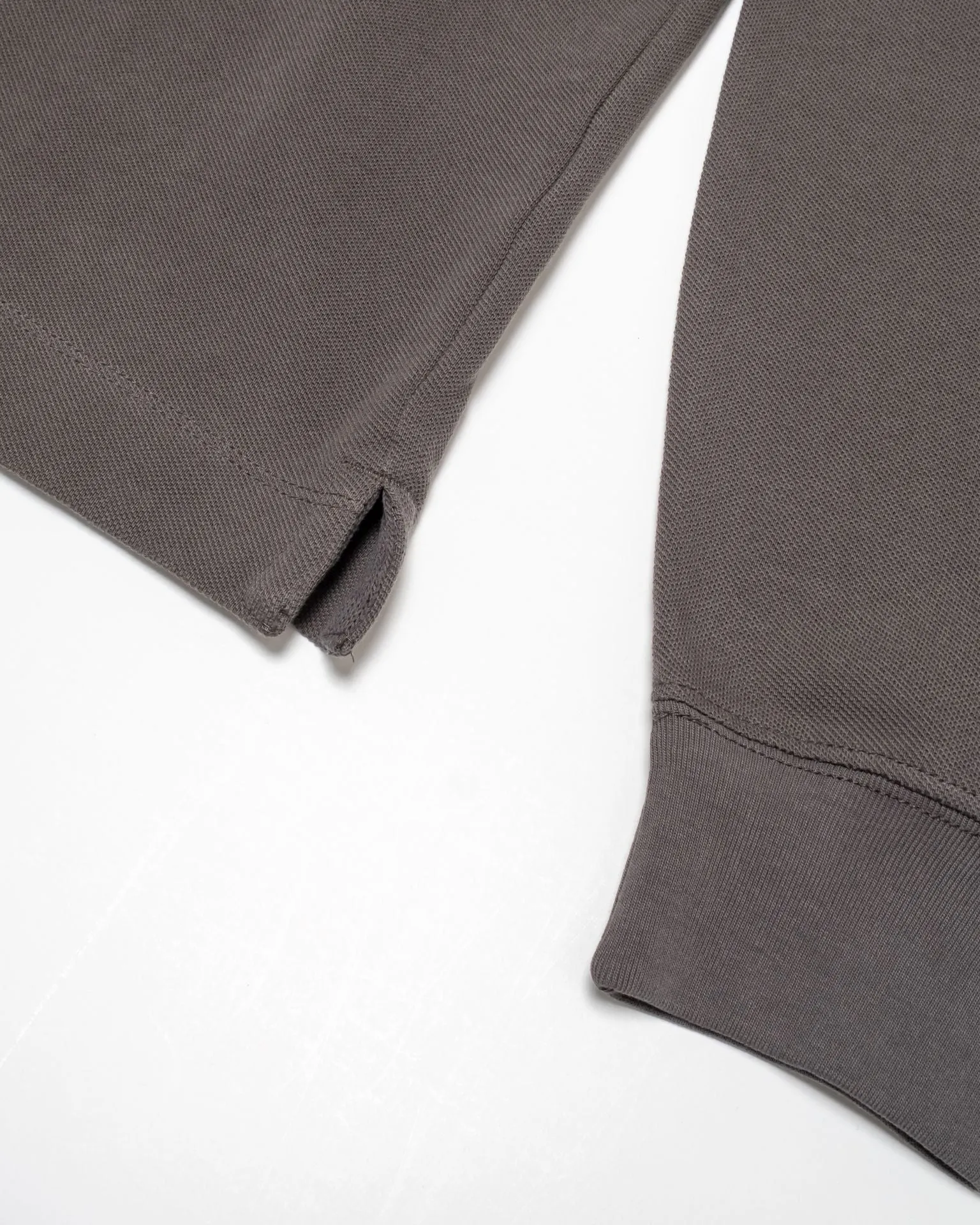 Haven Surf - Base Long Sleeve Polo Shirt - Anthracite