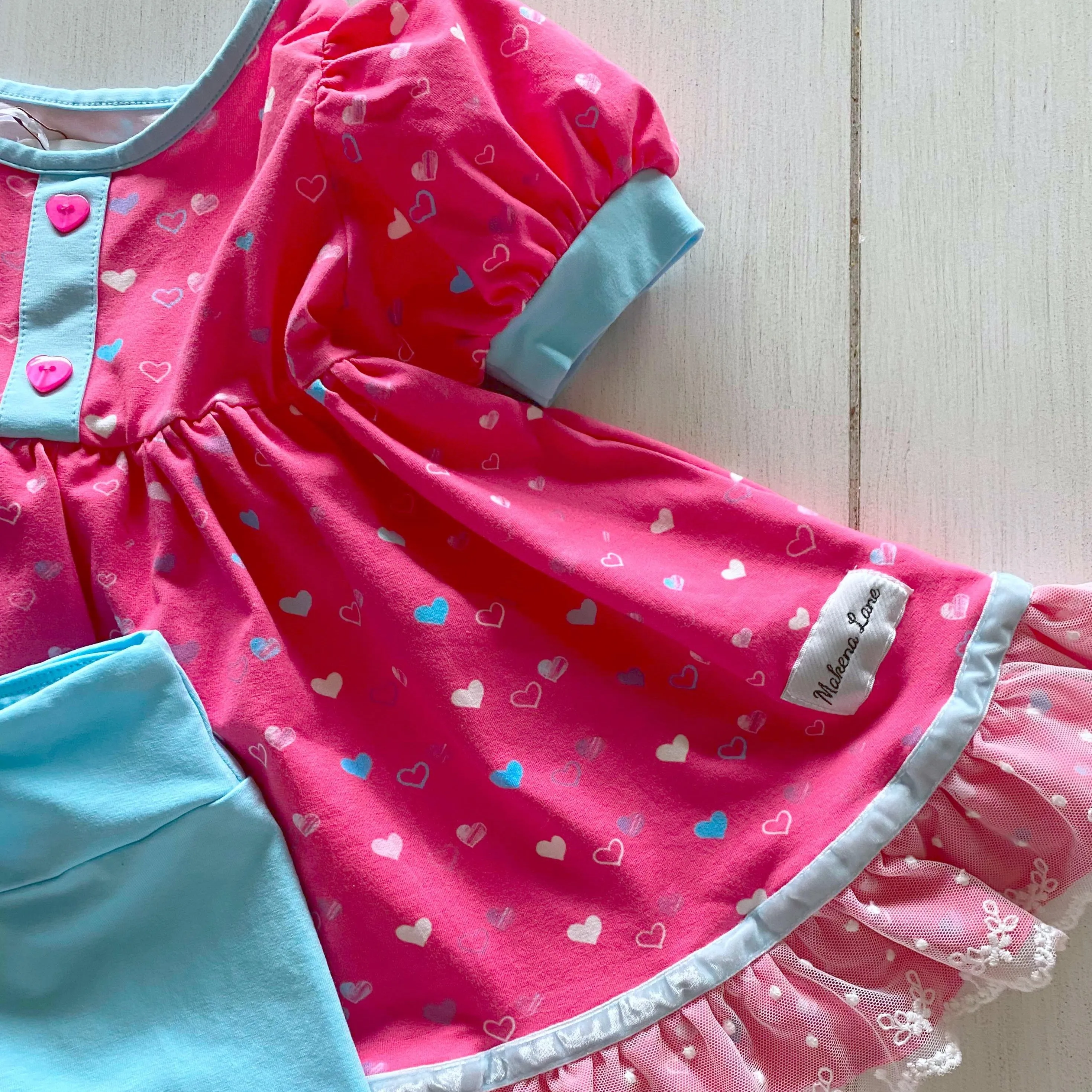 Heart Tunic Set (SIZE 10 ONLY)