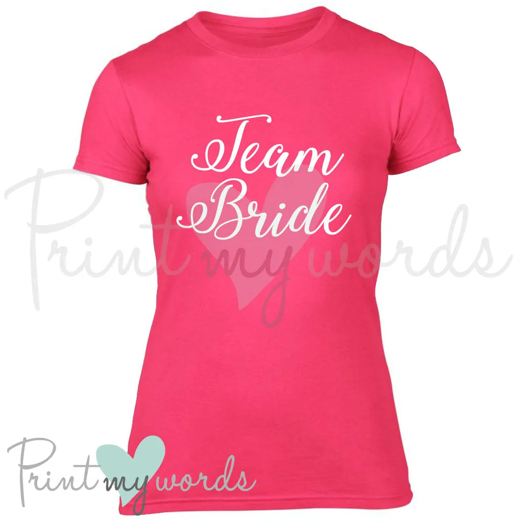 Hen Party T-Shirt - Team Bride