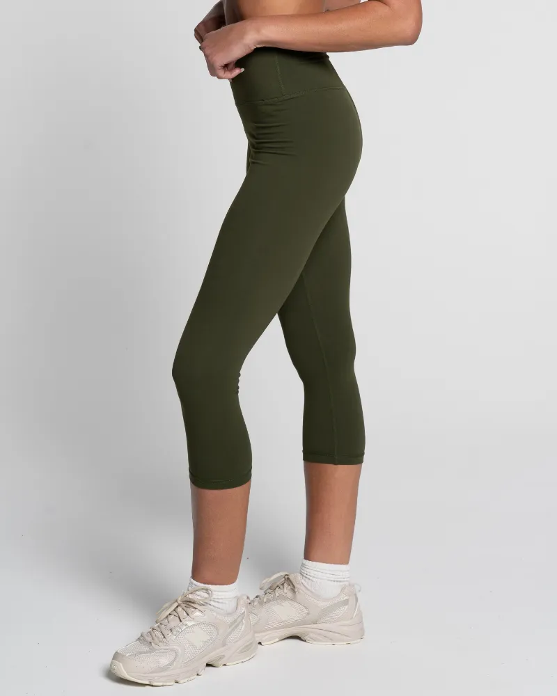 Hi-Rise 7/8 Legging - Forest