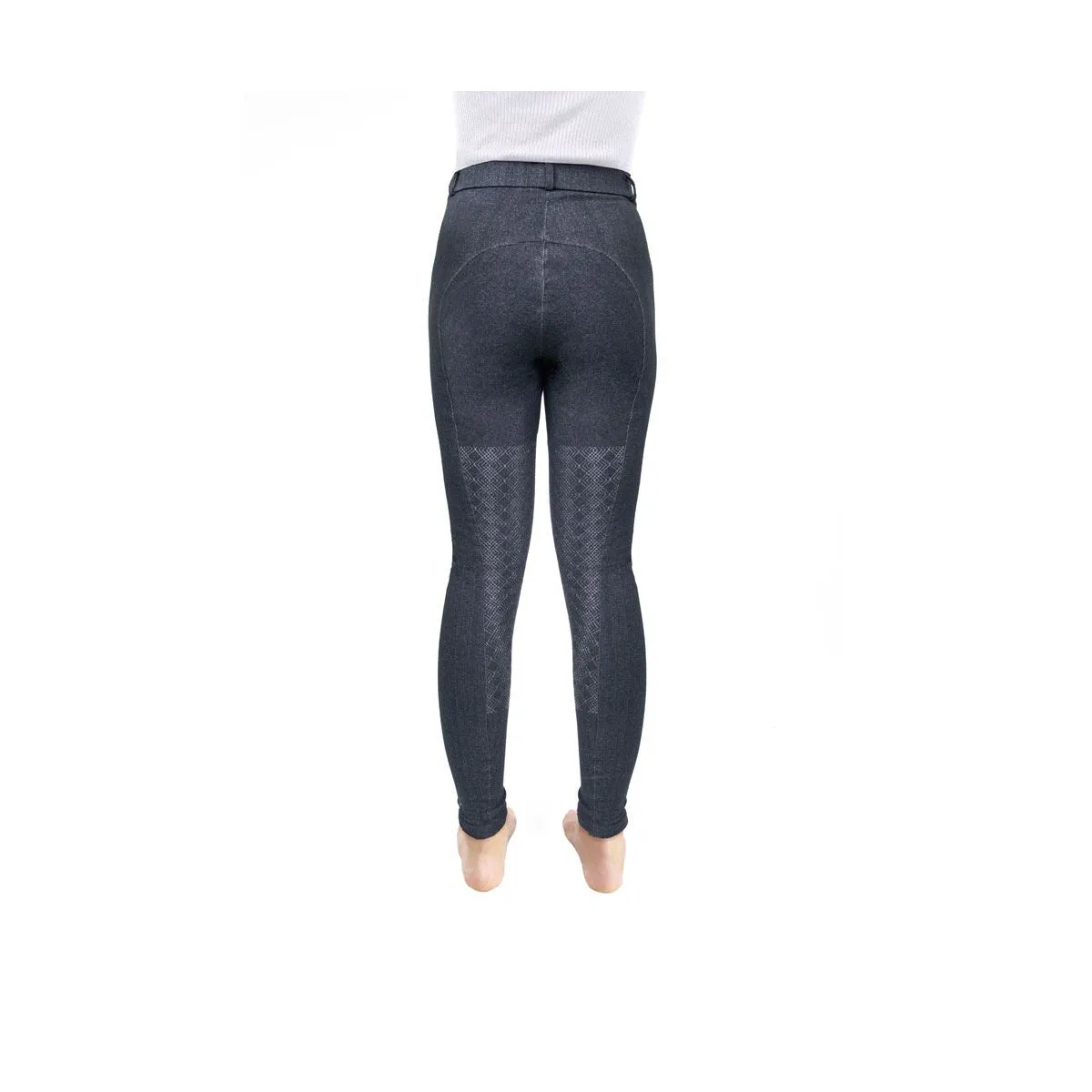 Hy Equestrian Jesmond Jewel Denim Look Tights