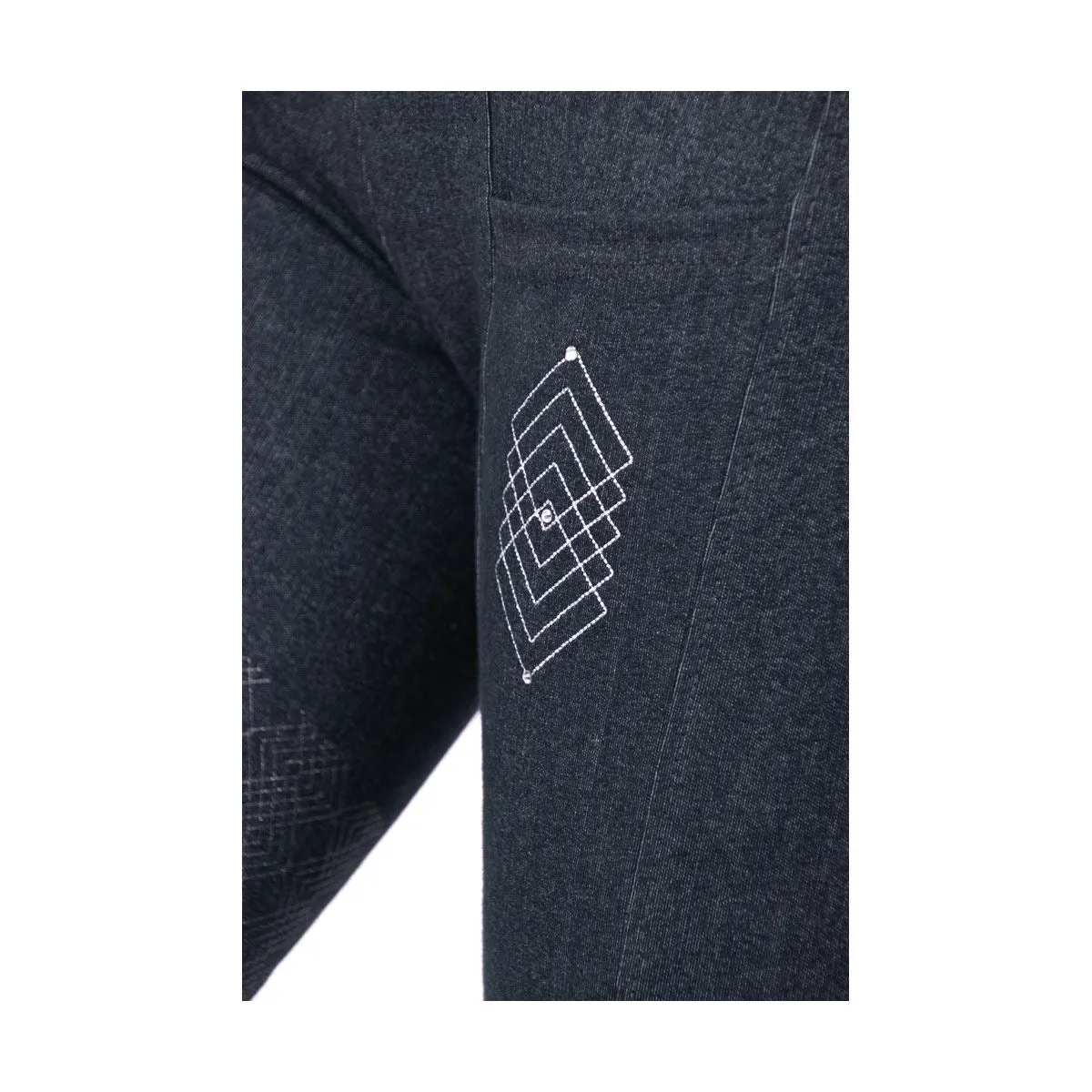 Hy Equestrian Jesmond Jewel Denim Look Tights