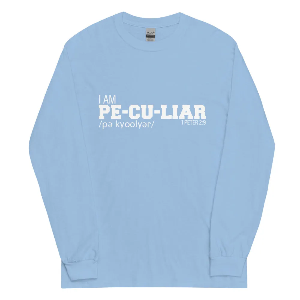 I AM Peculiar (Blue Long Sleeve Shirt)