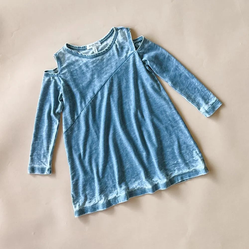 Isla-Dist Dress | Slate