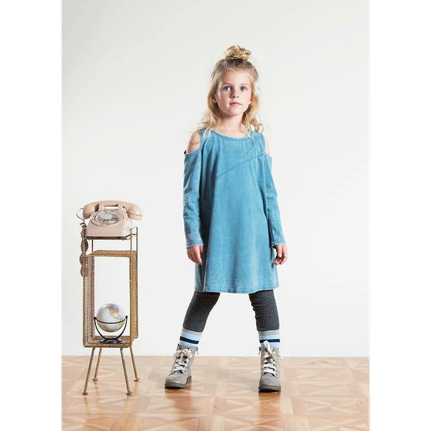 Isla-Dist Dress | Slate