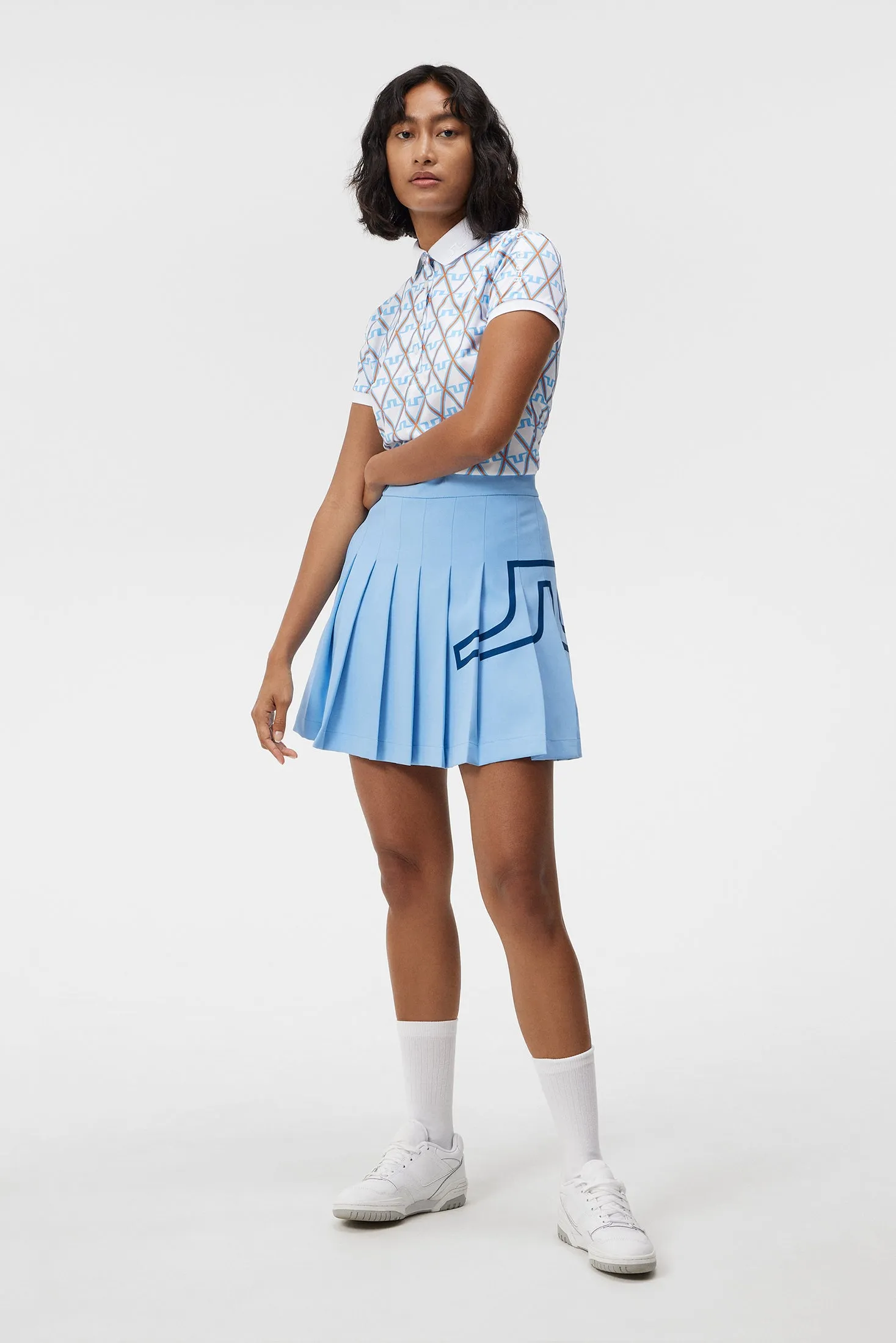 J.Lindeberg Womens Naomi Skirt - LITTLE BLUE BOY