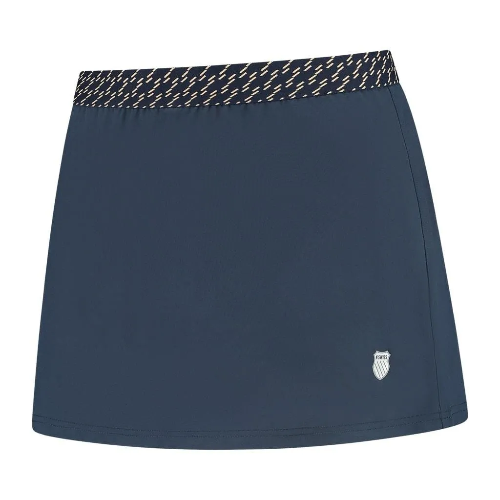 K-Swiss Hypercourt Womens Badminton Skirt 5 - Peacoat