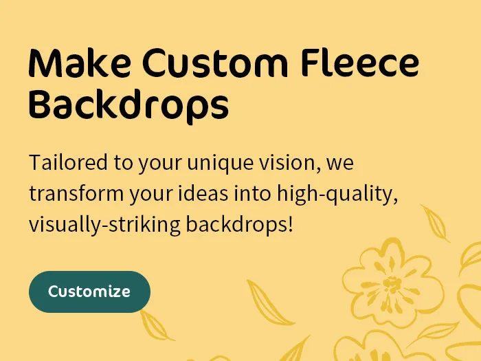 Kate Custom Printed Fleece Backdrop for Photography (Size: width x height)
