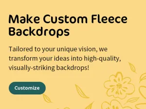Kate Custom Printed Fleece Backdrop for Photography (Size: width x height)