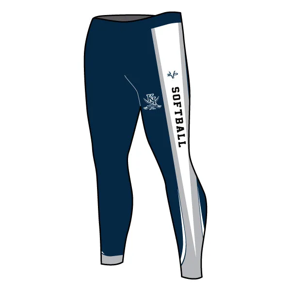 KENT ISLAND SOFTBALL Sublimated Womens Leggings