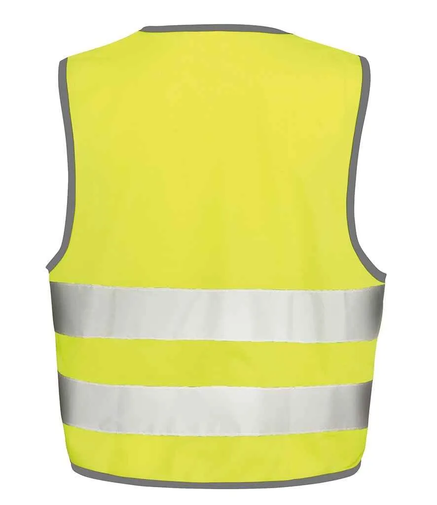 Kids Hi Viz Waistcoat with your Text