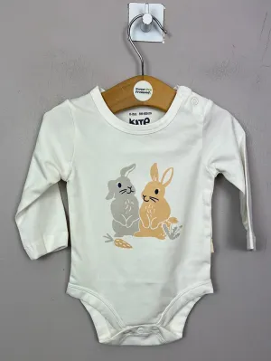 Kite Bun bun Long Sleeve Bodysuit new 0-3m