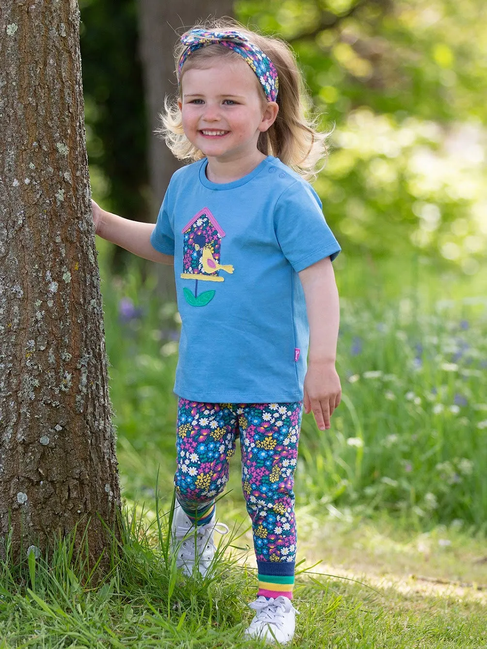Kite Flower Patch Infant Leggings 41-F068