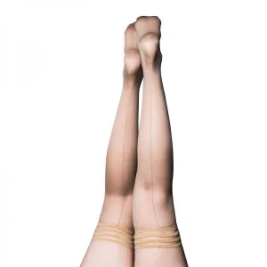 Kixies Vanessa Nude Back Seam Size B