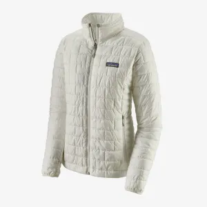 LADIES PATAGONIA NANO PUFF JACKET - BIRCH WHITE