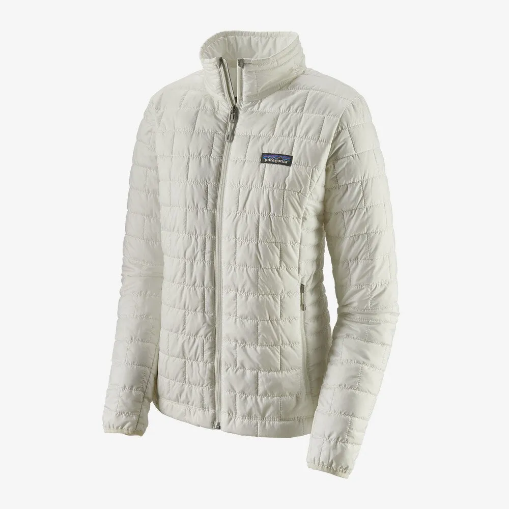 LADIES PATAGONIA NANO PUFF JACKET - BIRCH WHITE