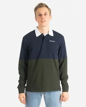 Lake Charles Rugby Polo - Dark Blue