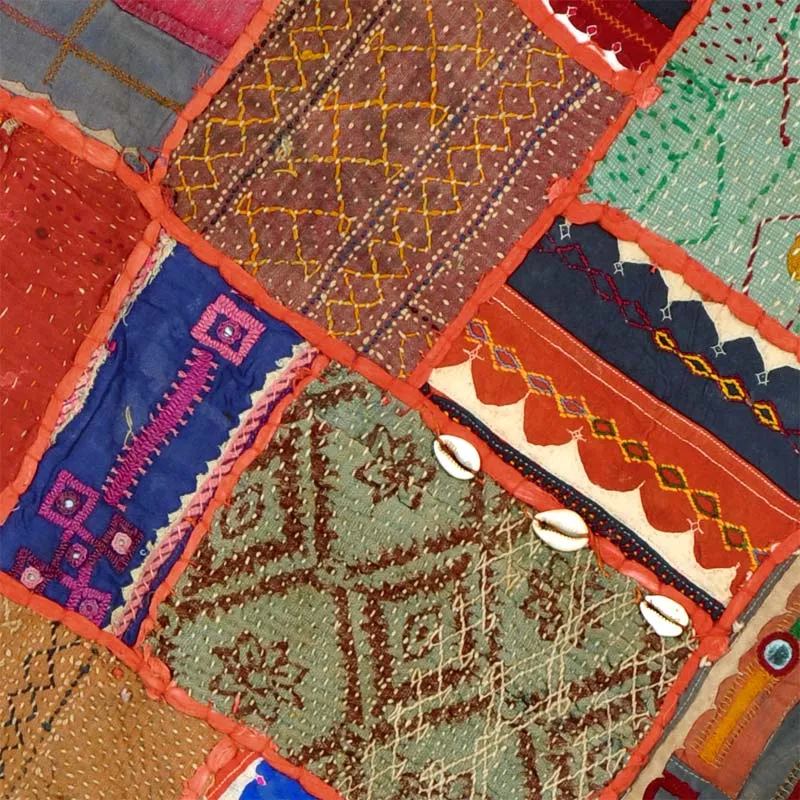 'Lambadi Song' Embroidered Wall Hanging