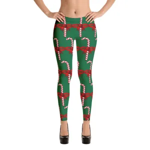 Leggings Candy Canes
