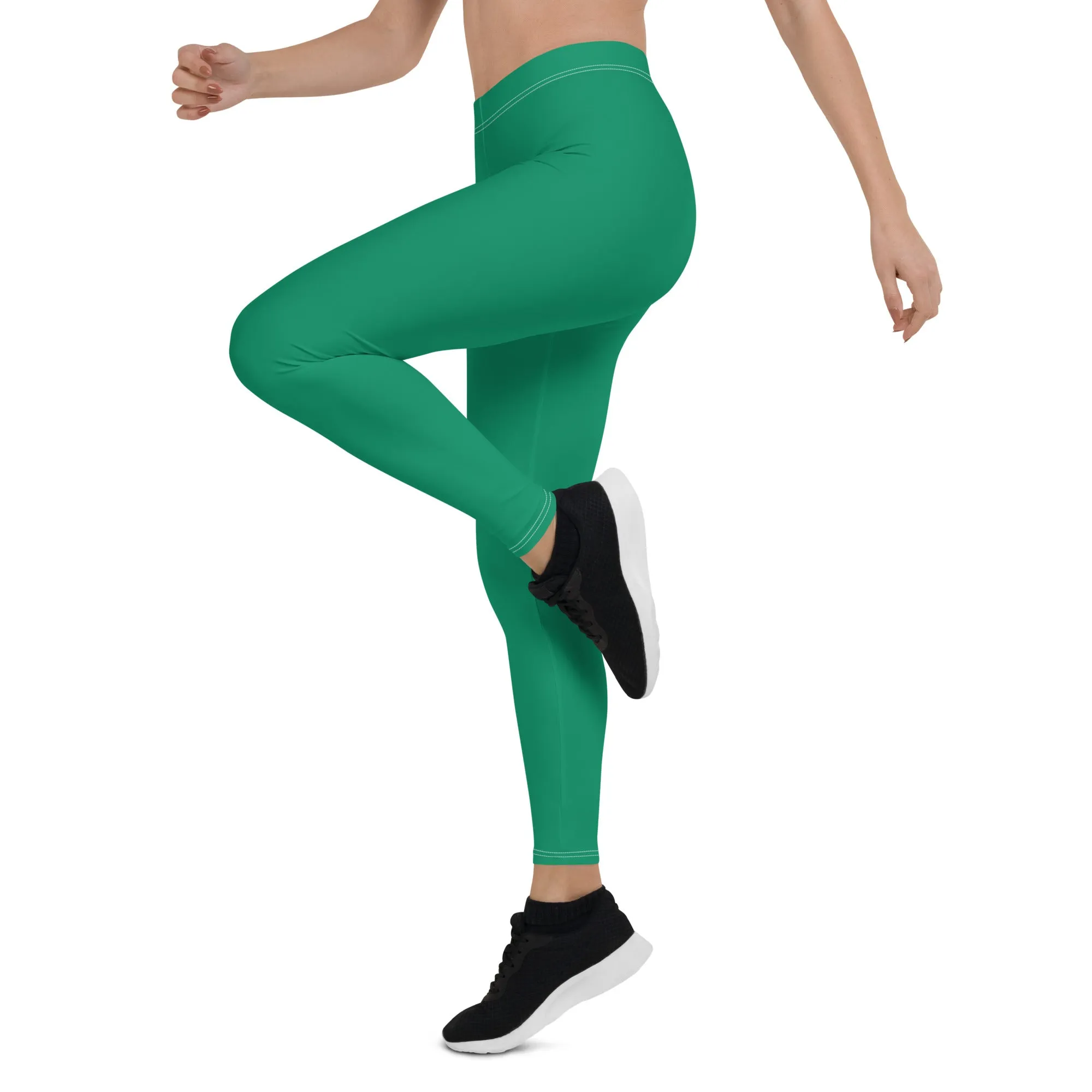 Leggings Santa Green