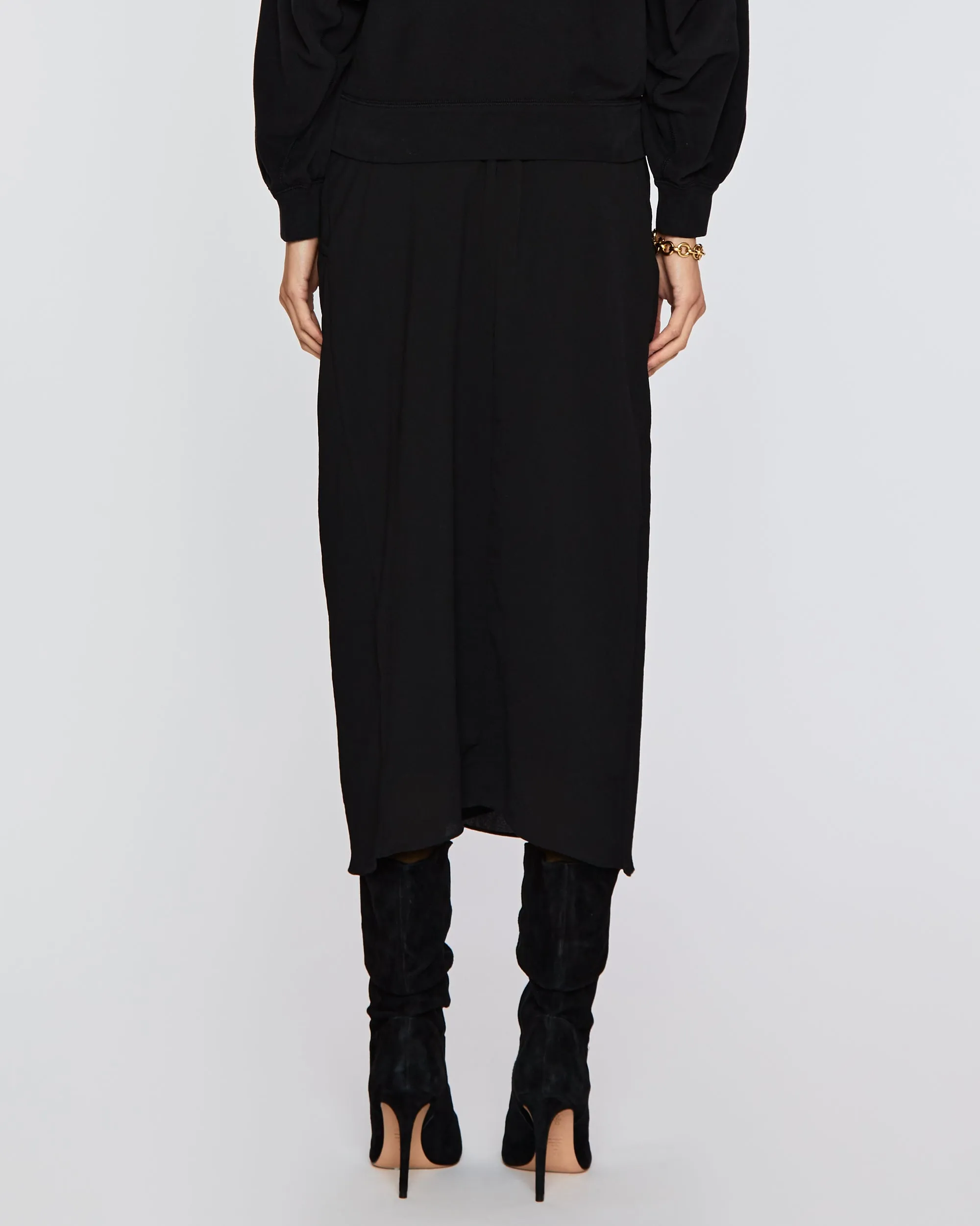 Lina Techno Crepe Skirt