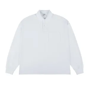 Long Sleeve Pocket Polo Shirt