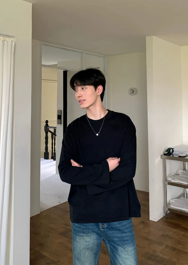 Loose-fit Long-Sleeve Pullover